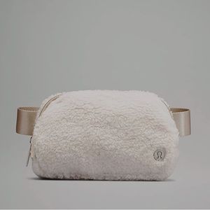 Lululemon fleece crossbody belt bag. NWOT